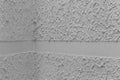 Joint angle corner plaster gray wall grey stucco architecture interior structure