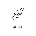 Joint flat icon