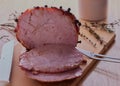 Joint of gammon. Royalty Free Stock Photo