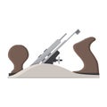 Jointer plane. hand tool for carpentry Royalty Free Stock Photo