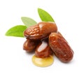 Jojoba oil on seeds isolated