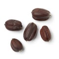 Jojoba seeds Royalty Free Stock Photo