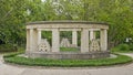 Jokai Mor grave monument in Kerepesi Cemetery, Budapest