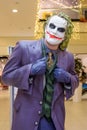 Joker in the BIG shopping center in Novi Sad. Batman movie character`s name is Joker