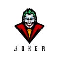 Joker e-Sport Mascot Logo