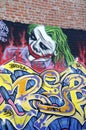 Joker Graffiti Royalty Free Stock Photo