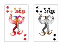 Joker playing card