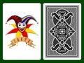 Joker playing card Royalty Free Stock Photo