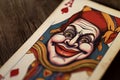 Joker playing card clown. Generate Ai