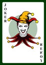 Joker playing card Royalty Free Stock Photo