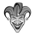 Joker Smile. Posters, Icon, Mascot. Joker esport mascot logo.