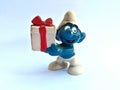 Joker Smurf, a cult vintage toy Royalty Free Stock Photo