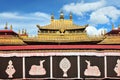 Jokhang Monastery in Lhasa Royalty Free Stock Photo
