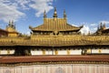 Jokhang Monastery in Lhasa in Tibet Royalty Free Stock Photo