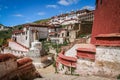 Jokhang Monastery near Lhasa Royalty Free Stock Photo