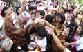 Jokowi and citizen Royalty Free Stock Photo