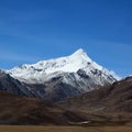 Jokul in Tibet Royalty Free Stock Photo