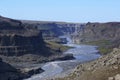 Jokulsa Canyon Royalty Free Stock Photo
