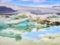 Jokulsarlon Glacial River Lagoon Iceland