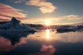 Jokulsarlon glacier lagoon in Iceland, a surreal realm of frozen beauty