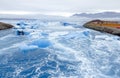 Jokulsarlon Ice Lagoon. Vatnajokul National Park Southeastern. Iceland.