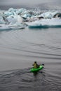 Jokulsarlon laggon in Iceland Royalty Free Stock Photo