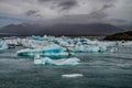 Jokulsarlon laggon in Iceland Royalty Free Stock Photo