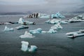 Jokulsarlon laggon in Iceland Royalty Free Stock Photo