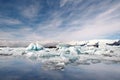 Jokulsarlon lake Royalty Free Stock Photo