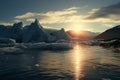 Jokulsarlon, where icy glaciers meet the tranquil embrace of Icelands sea