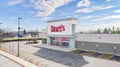 Aerial / drone view of Binny`s Beverage Depot in Joliet, IL