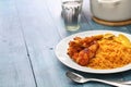 Jollof rice, west african cuisine