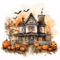Jolly Pumpkin Illustration Background