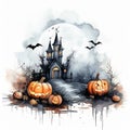 Jolly Pumpkin Illustration Background