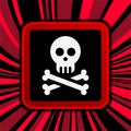 Jolly roger Royalty Free Stock Photo