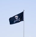 Jolly Roger Flag Royalty Free Stock Photo