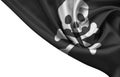 Jolly roger flag isolated Royalty Free Stock Photo