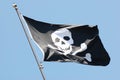 Jolly Roger pirate black flag