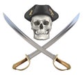 Jolly Roger Royalty Free Stock Photo