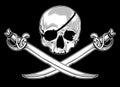 Jolly Roger Royalty Free Stock Photo