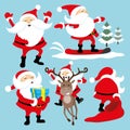 Jolly Santa Claus. Royalty Free Stock Photo