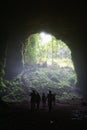 Jomblang cave entrance