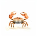 Jon Klassen\'s Stunning Crab Art On White Isolated Background