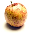 Jonagold apple on white background Royalty Free Stock Photo