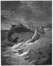 Jonah and the Whale Royalty Free Stock Photo