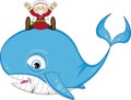 Jonah and the Whale Royalty Free Stock Photo