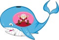 Jonah and the Whale Royalty Free Stock Photo