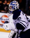 Jonas Gustavsson, Toronto Maple Leafs. Royalty Free Stock Photo