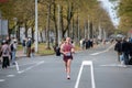 Jonatan Venema At The TCS Amsterdam Marathon At Amsterdam The Netherlands 19-10-2025 Royalty Free Stock Photo