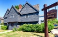 The Jonathan Corwin House in Salem, known as The Witch House in Salem,Massachusetts, USA Royalty Free Stock Photo